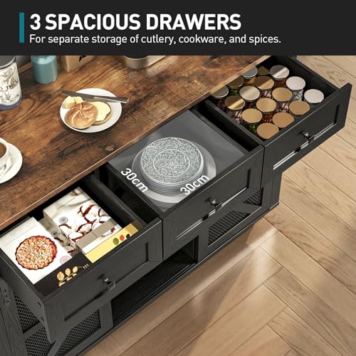White Rolling Kitchen Island with Storage F717185