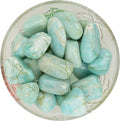 Amazonite Tumbled Stone 100 Grams Pack of 5-7 Pc C9014