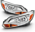 Ford Focus Chrome Housing Headlights Assembly V1555