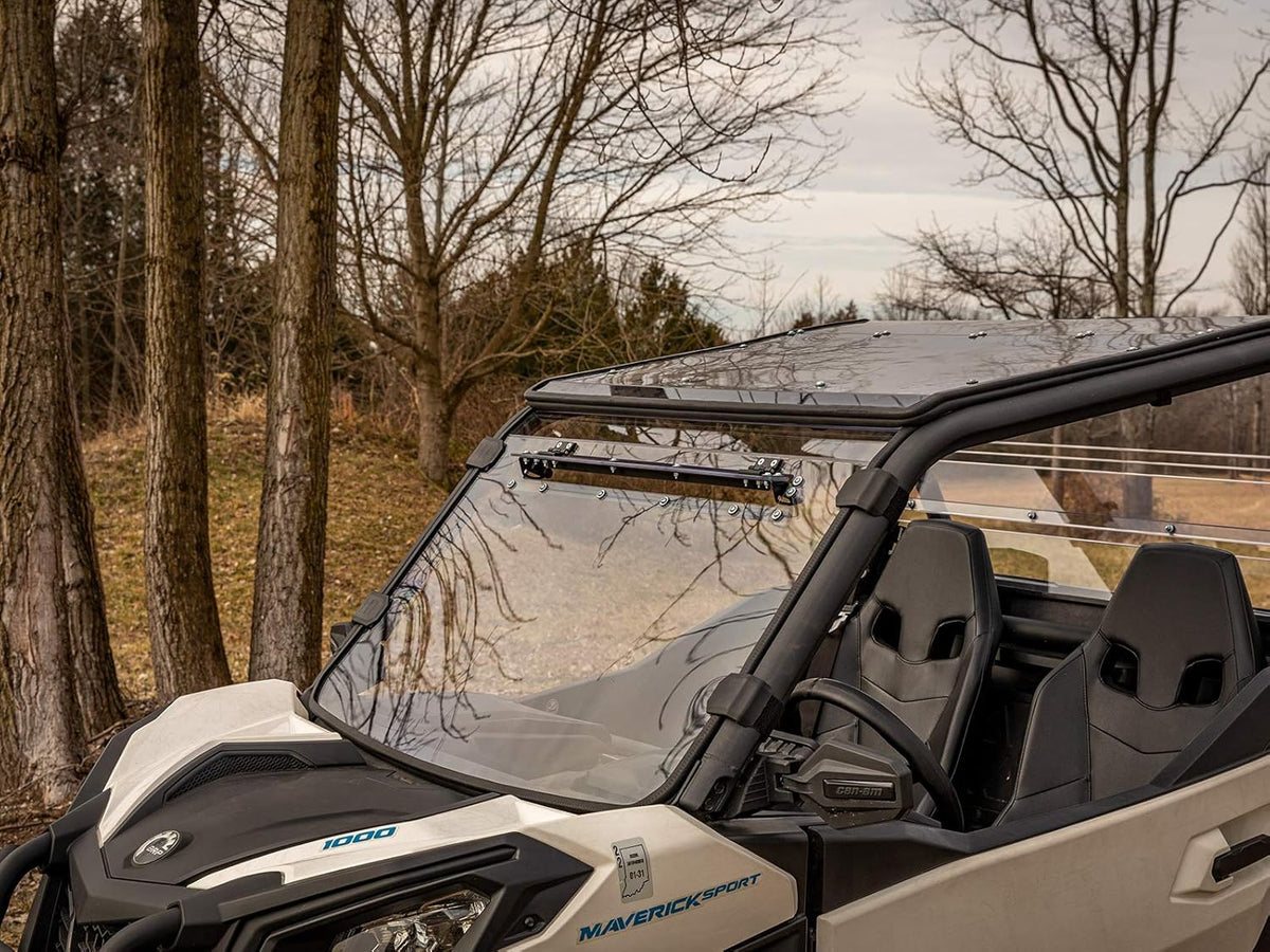 Heavy Duty Scratch Resistant Vented Full Windshield G265863