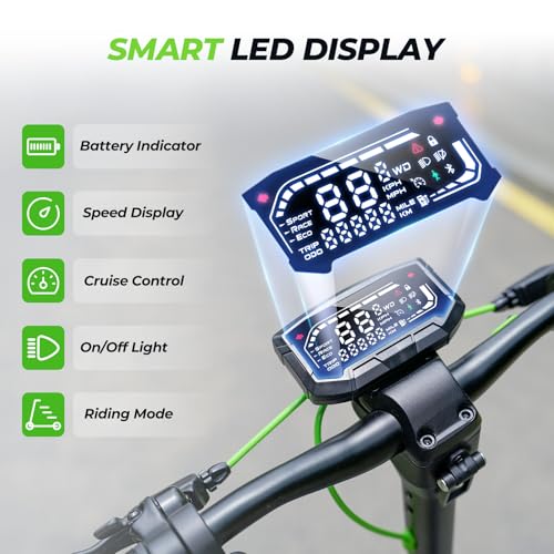800W 10 Inch Tires Foldable Electric Scooter U811