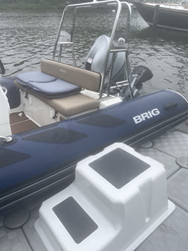 Boat Boarding Steps, Heavy Duty, Non-Skid Grip, 35" x 24" x 17" O72412