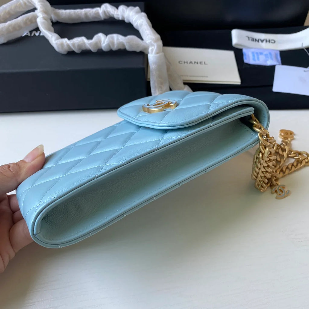 Blue Phone Holder Bag B1142