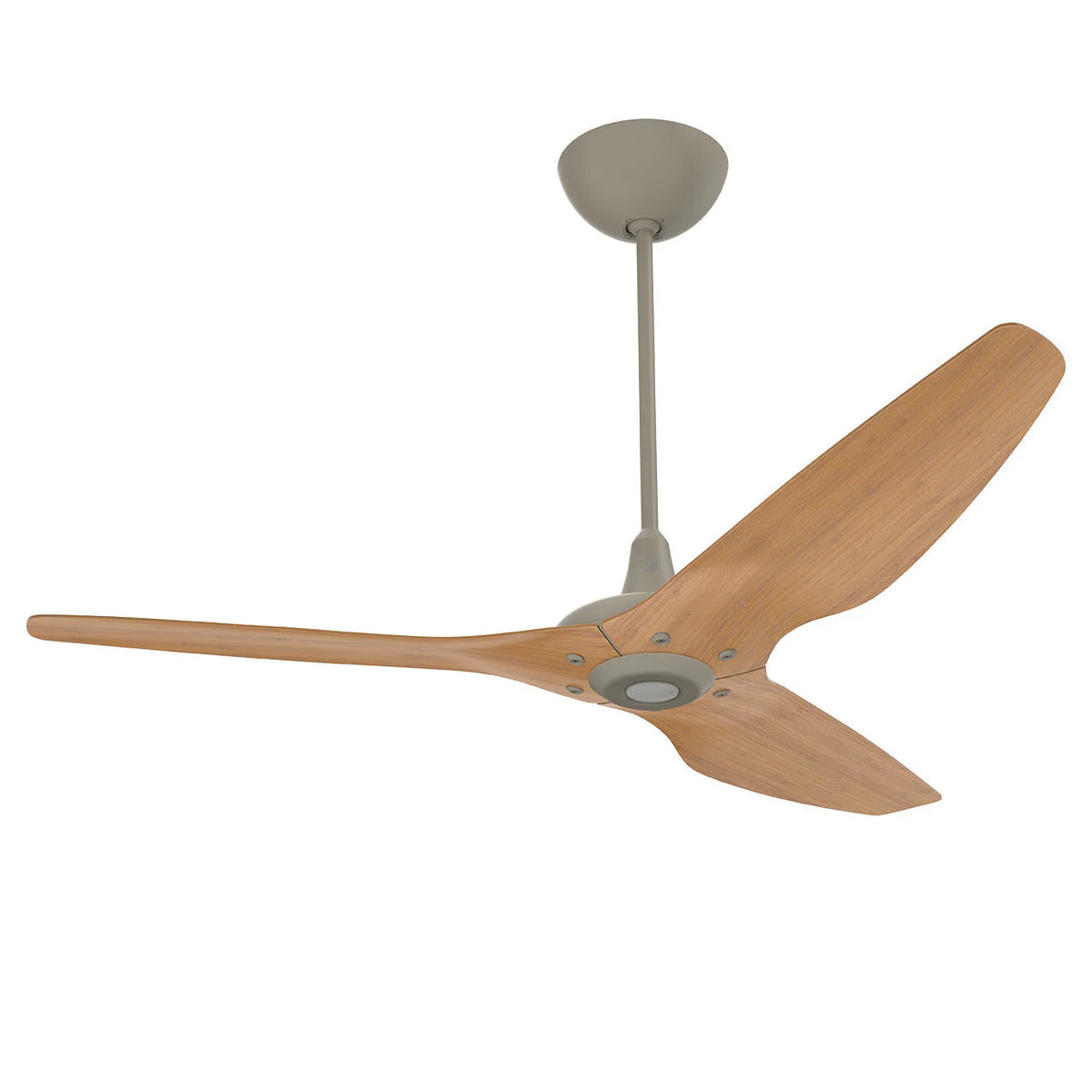 60 Ceiling Fan with Bamboo Blades and Satin Nickel Finish V43466