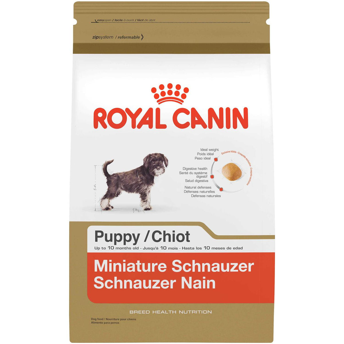Miniature Schnauzer Puppy Dry Dog Food M996