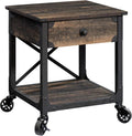 Carbon Oak Side Table Y185957