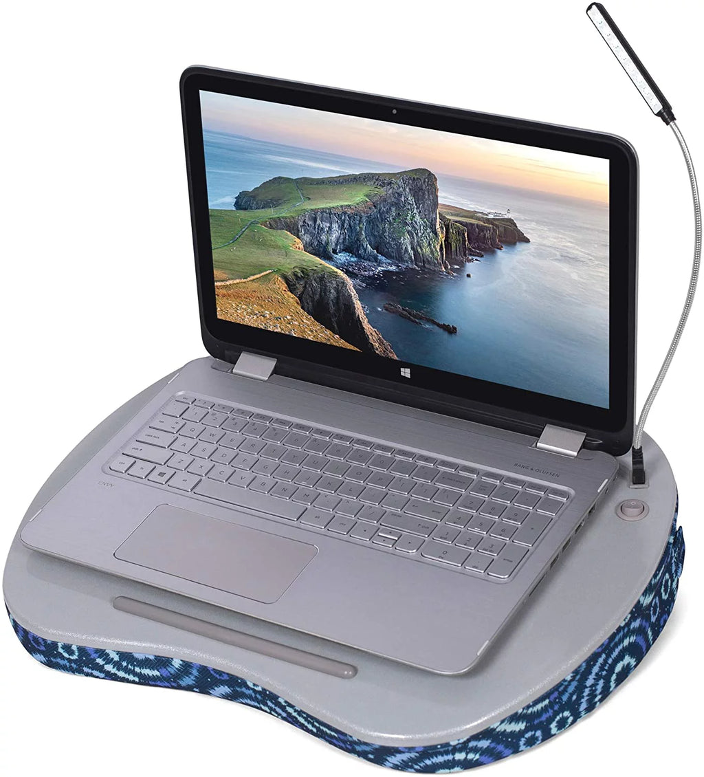 Lap Desk for Laptop and Writing with USB Light S5964