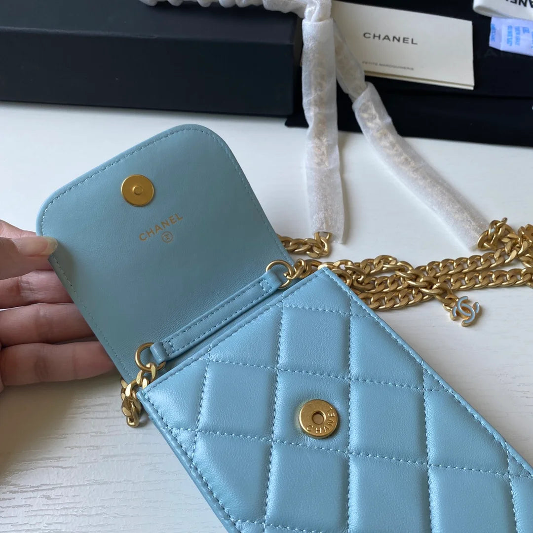 Blue Phone Holder Bag B1142