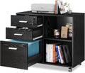 3 Drawer Wood File Cabinet with Lock O270869
