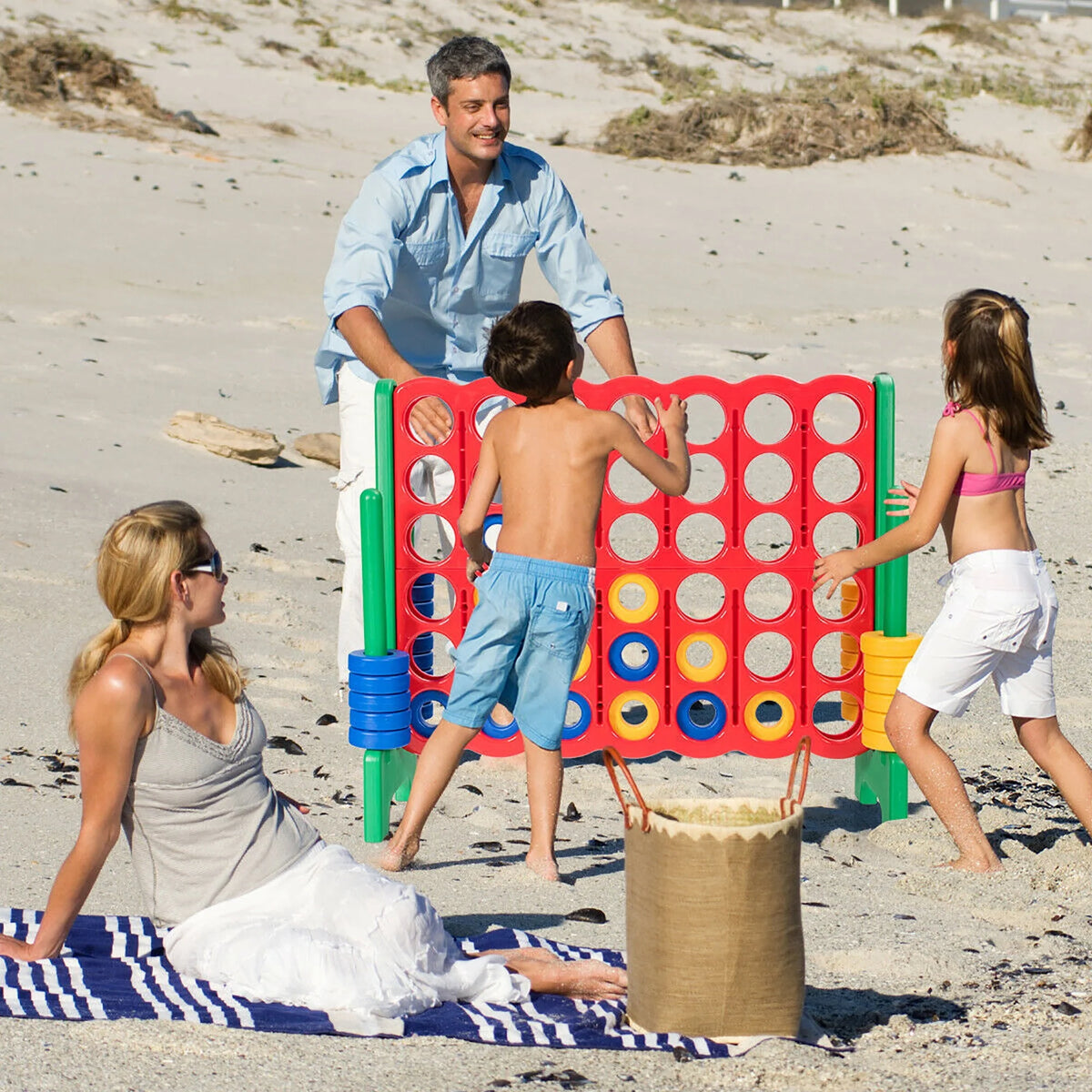 Jumbo 4-to-Score Giant Game Set L5917