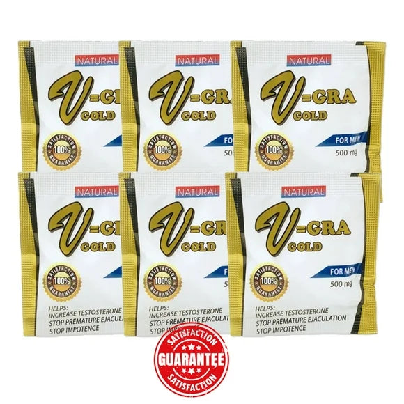 Gold Natural Herbal Male Supplement 5 Capsules N5177