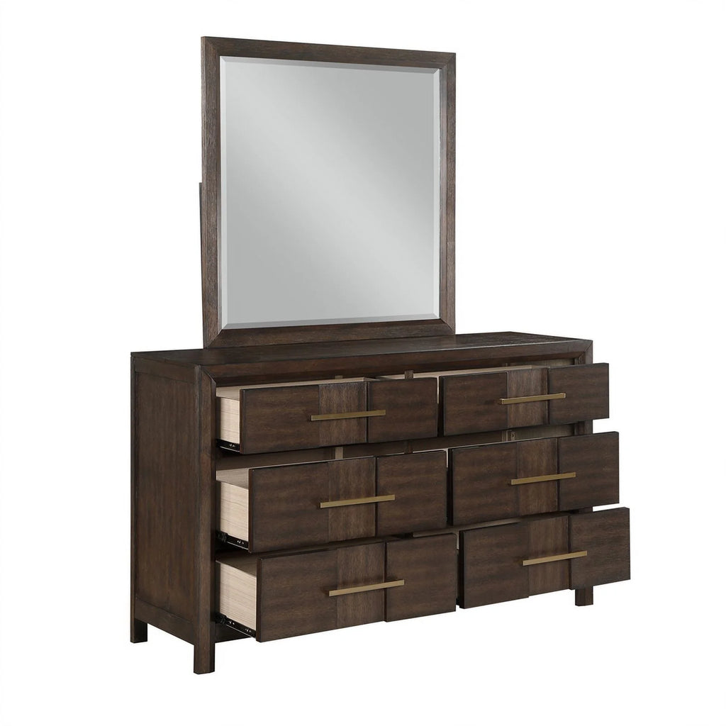 Walnut Wood Dresser X469503