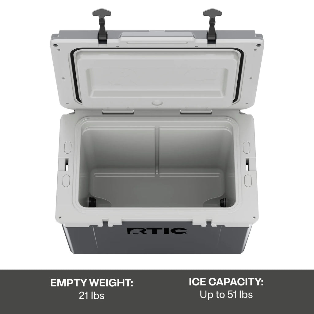 52 QT Ultra-Light Hard-Sided Ice Chest Cooler N42802