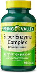 Super Enzyme Complex Dietary Supplement 60 Capsules L189