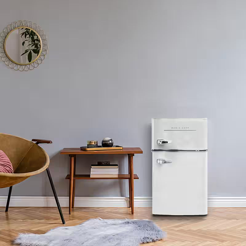 2 Door Mini Fridge in White G1873