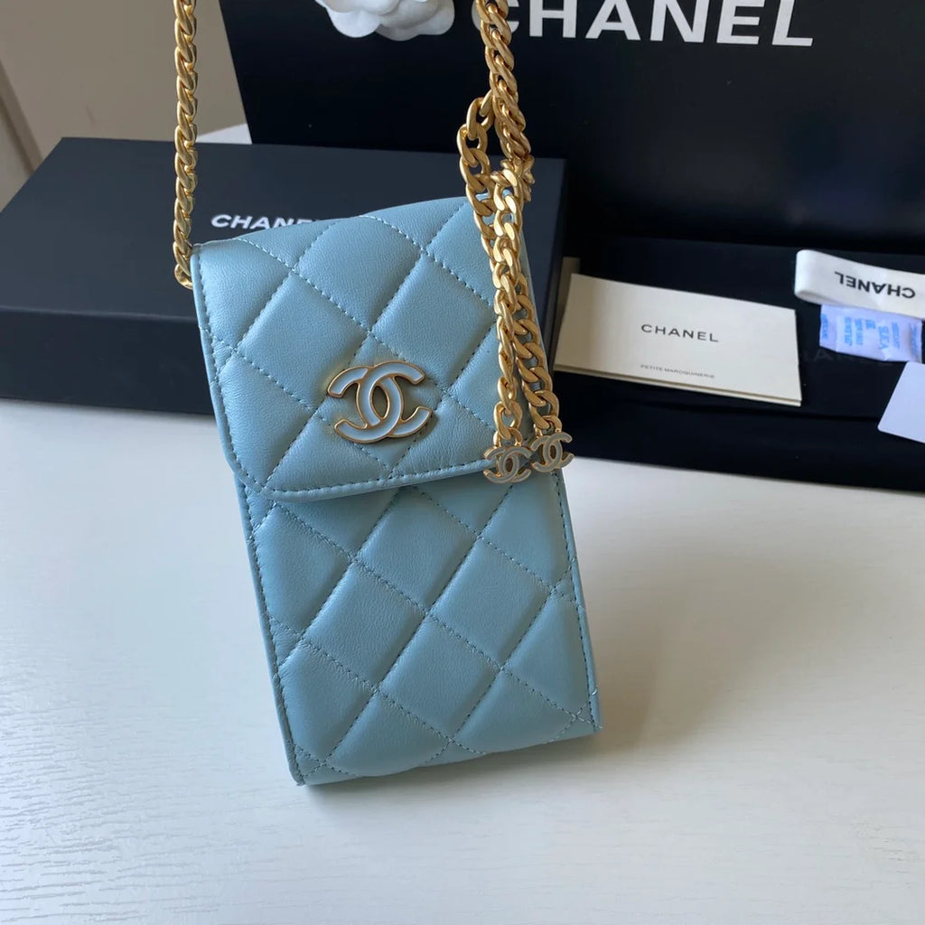 Blue Phone Holder Bag B1142