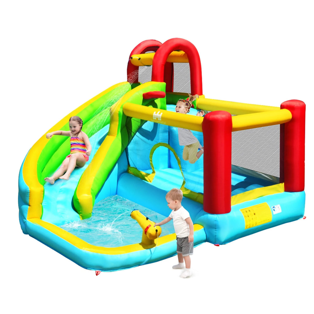 Inflatable Kids Water Slide Bounce House Splash Pool L646