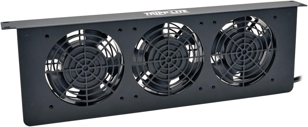 1U Cooling Fan Tray with 3 120V Fans, Black Z1625