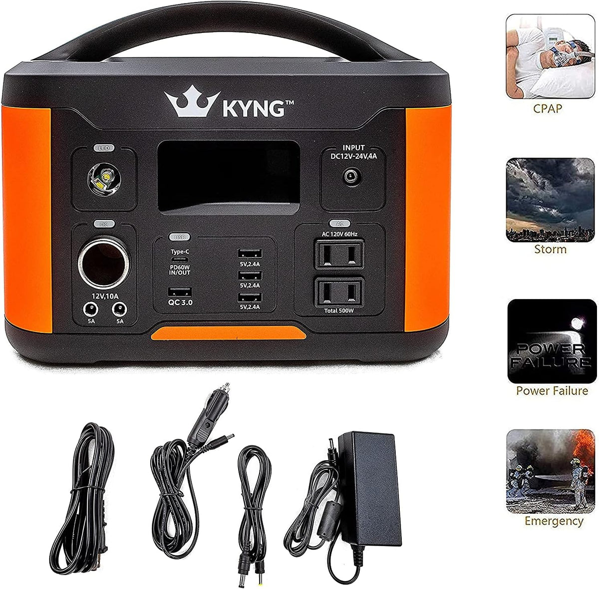 515wh Portable Power Station Y9559