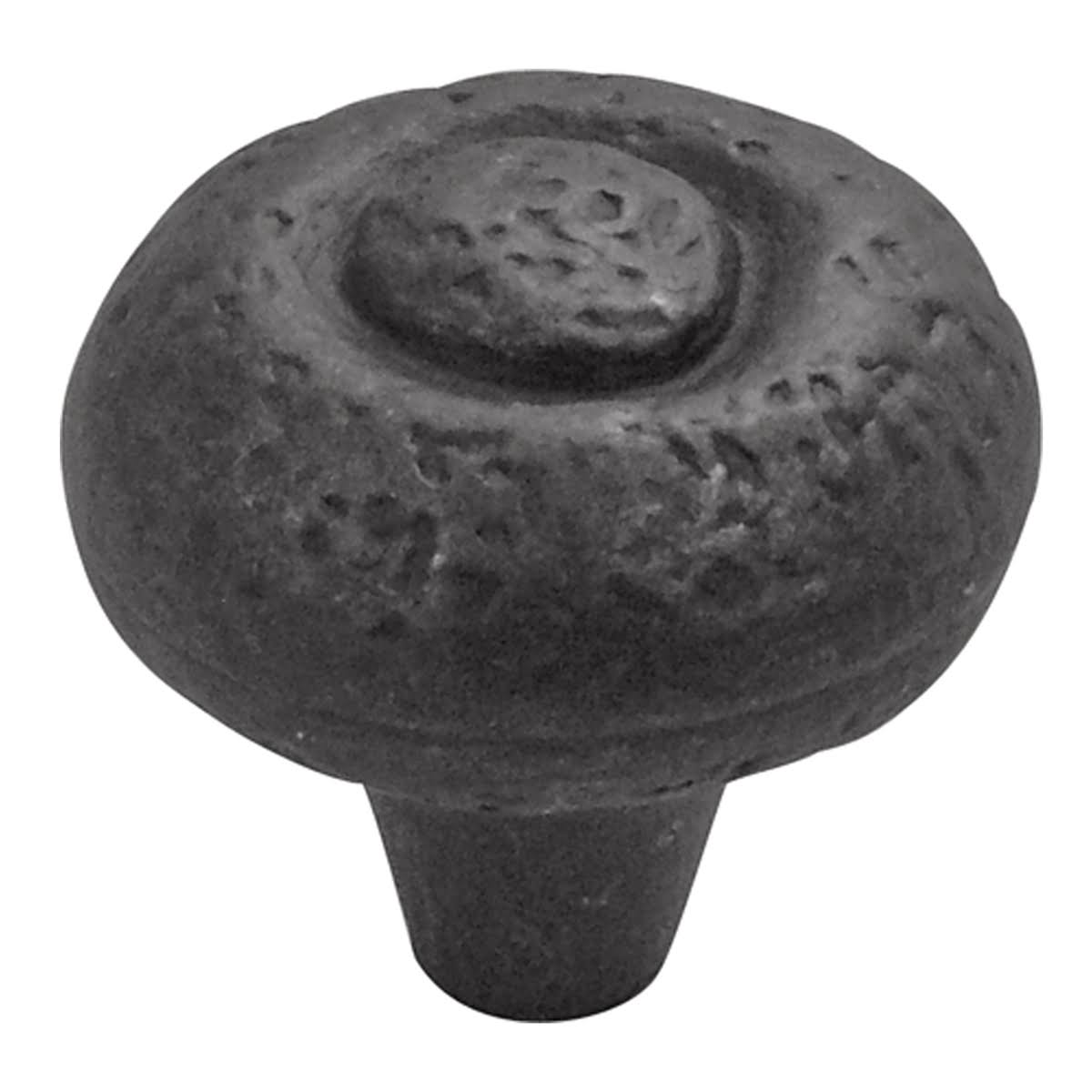 Black Iron Mushroom Cabinet Knob E535732