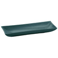 Hunter Green Cast Aluminum Flared Rectangular Platter L522