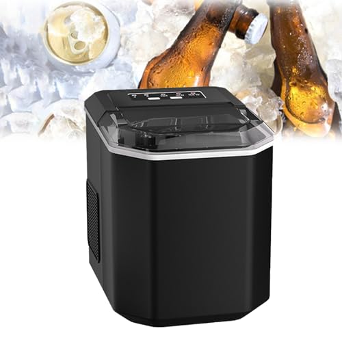 Counter Top Electric Ice Maker Machine with 1.3L, Black S18005