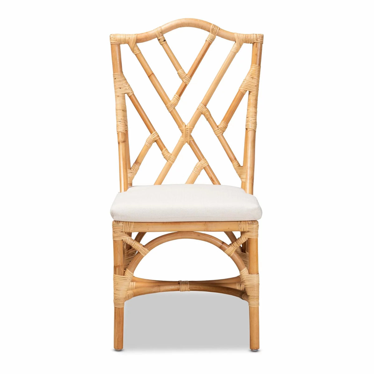 Natural Finished Rattan Chair Z8112