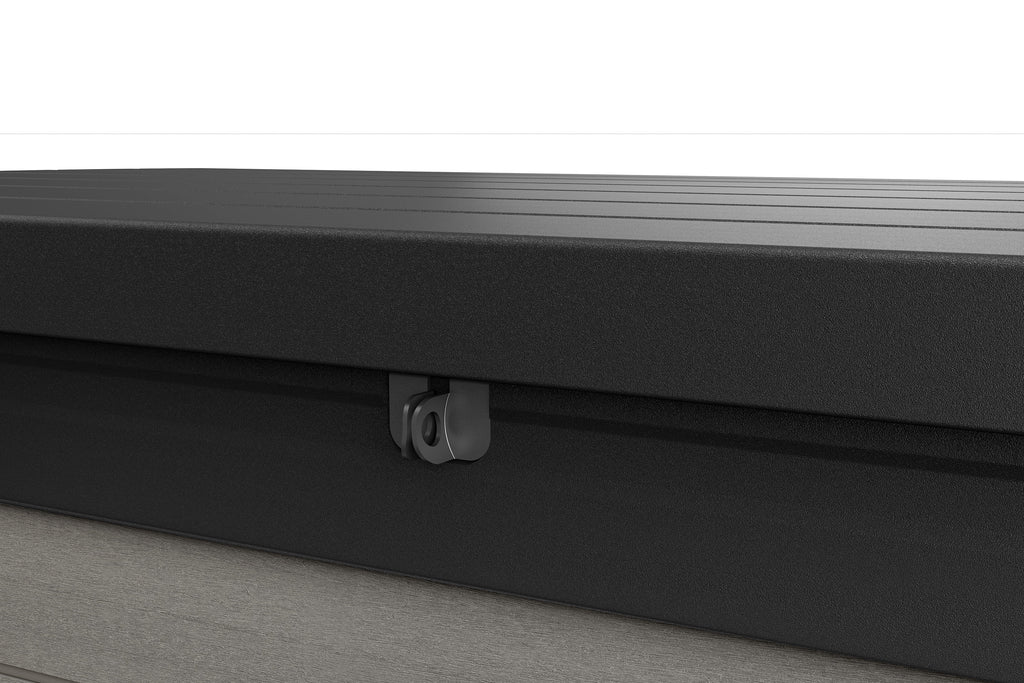 100 Gallon Resin Plastic Wood Deck Box E1739