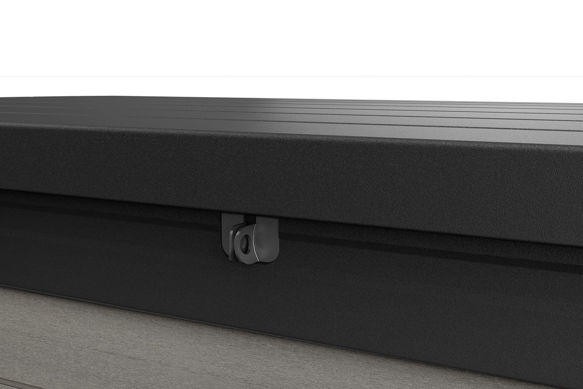100 Gallon Resin Plastic Wood Deck Box E1739