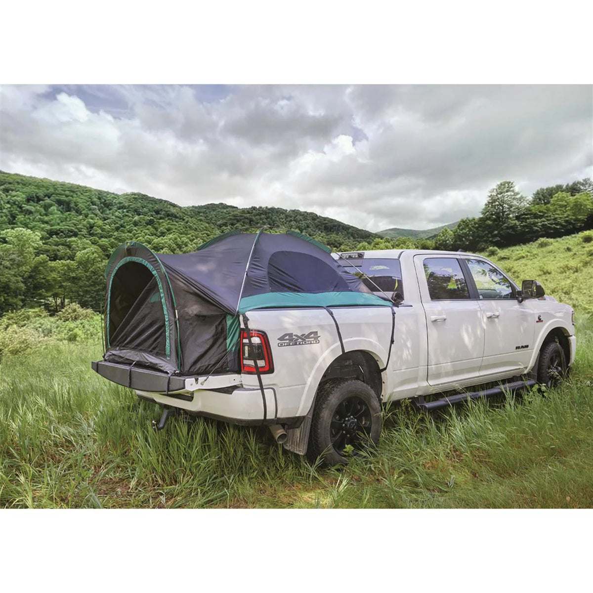Compact Truck Tent for Camping, Fits 72-74", Waterproof Rainfly Included, Sleeps 2 V968308