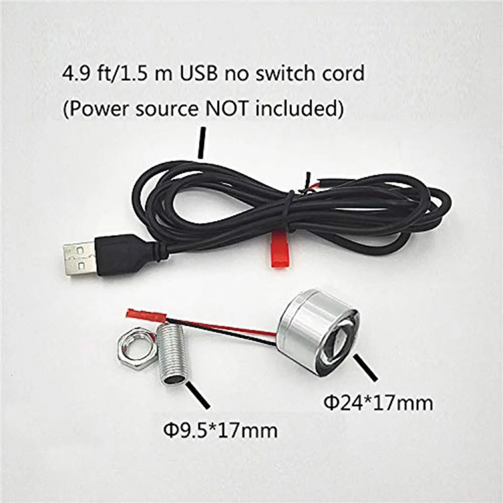 10 PCS Warm White 5V LED Light Source T11216