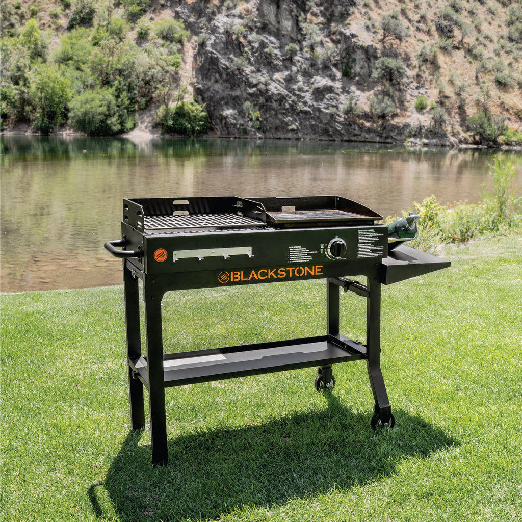 Propane Griddle and Charcoal Grill Combo Z671