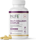 Collagen Complex Tablets 5 Types Peptides with Biotin Hyaluronic Acid 90 Tablets Y110932