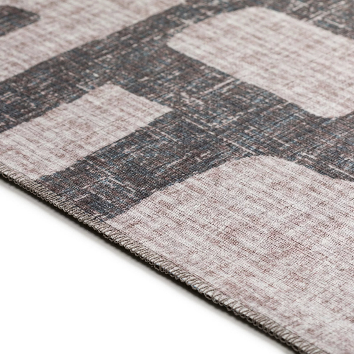 Grey 10' x 14' Non-Skid Area Rug W968