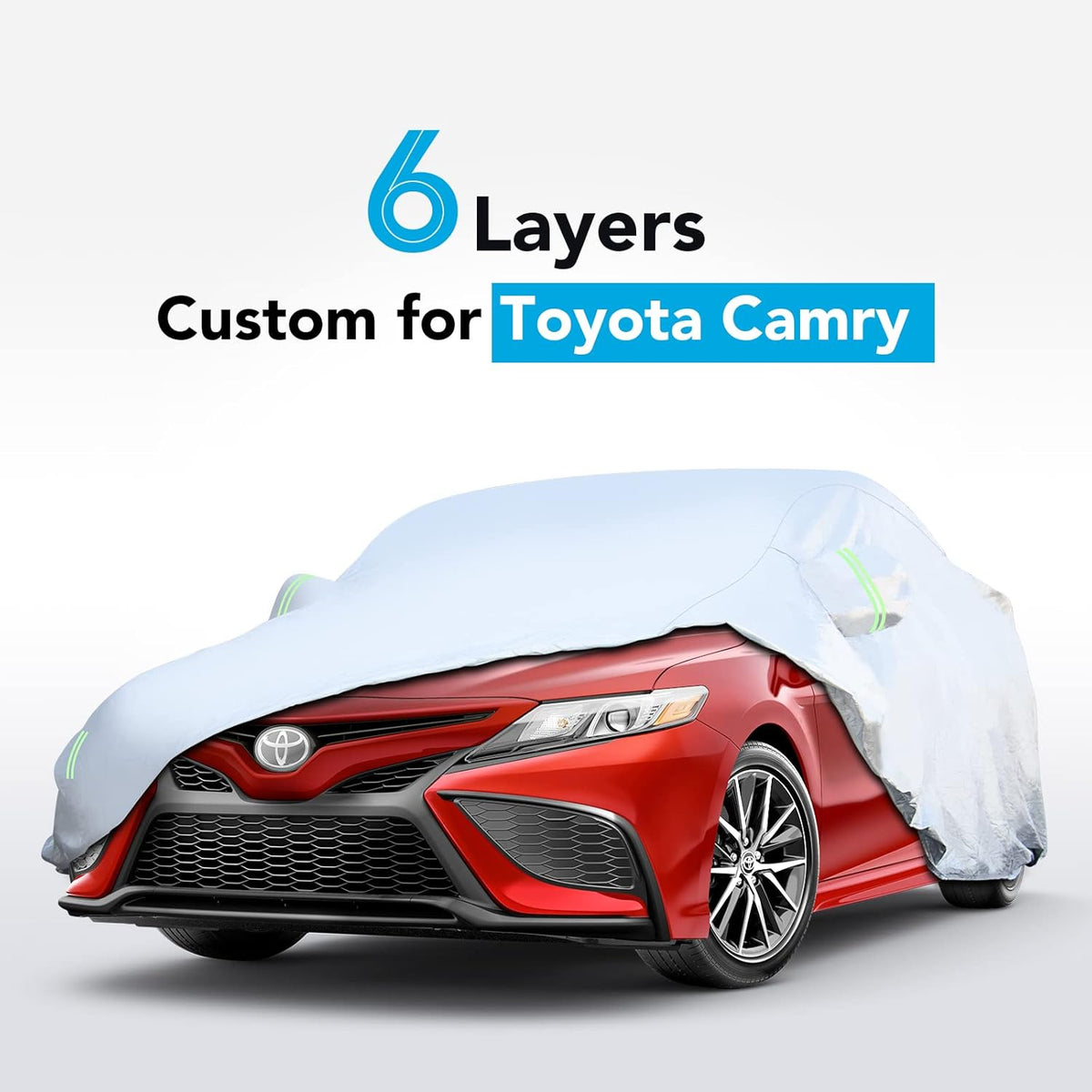 Waterproof All Weather Car Cover with Zipper O204