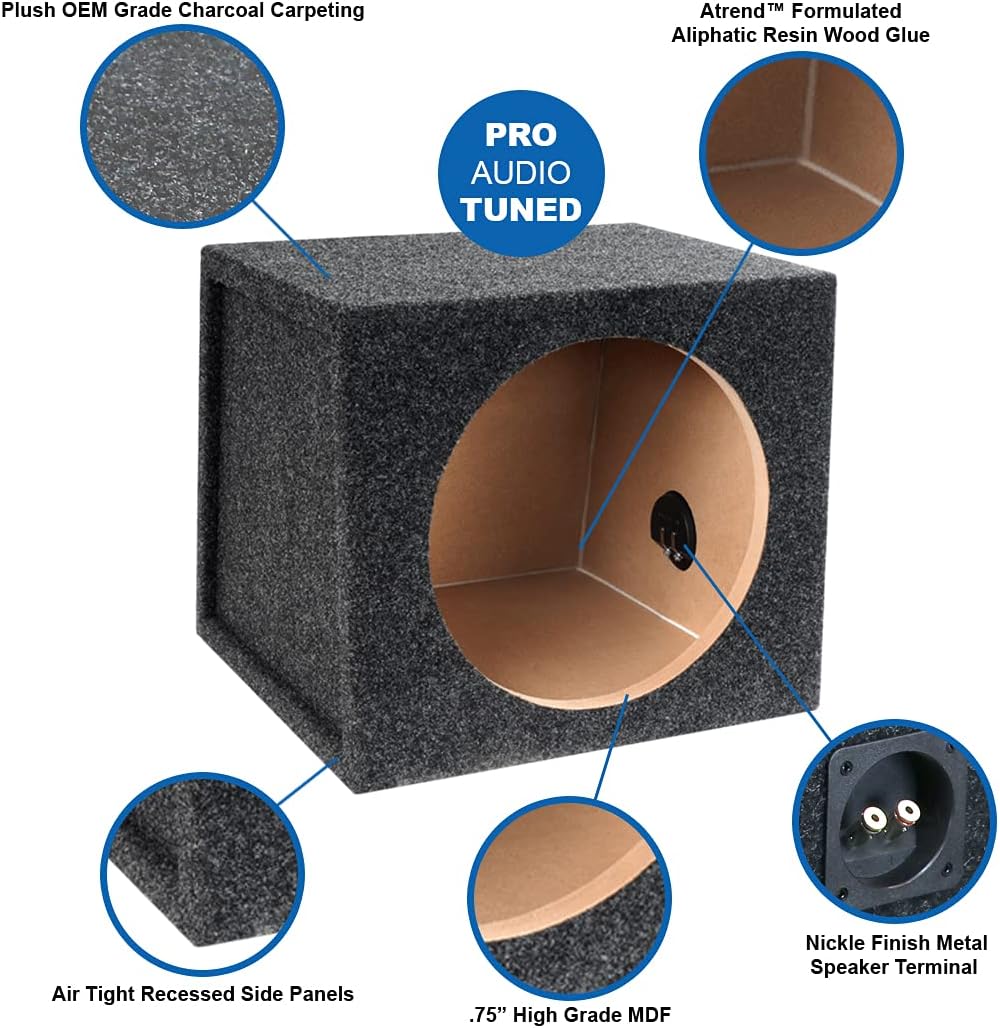 10” Dual Vented Subwoofer Enclosure A21031