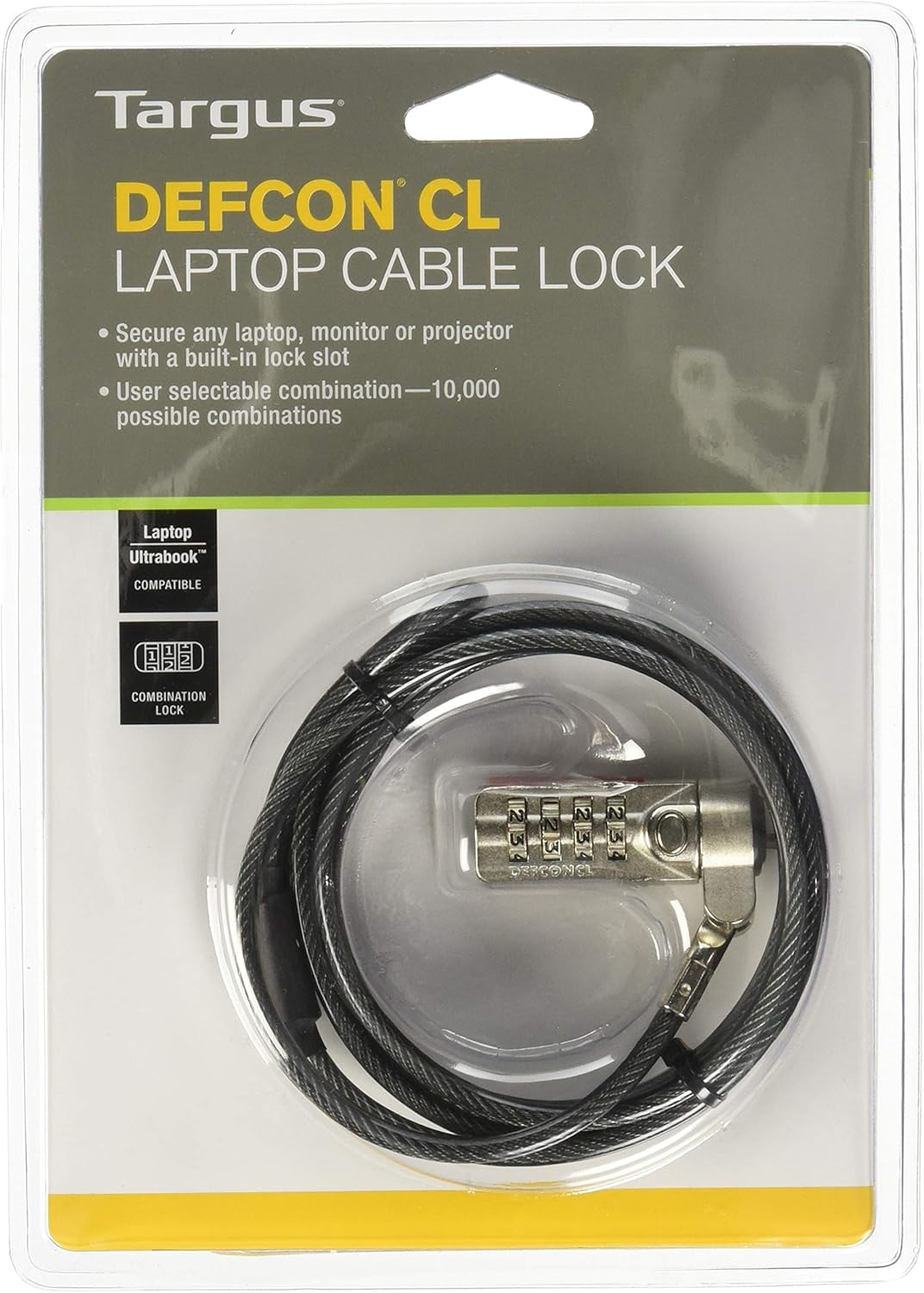 25 Pack Combo Cable Lock Q8337