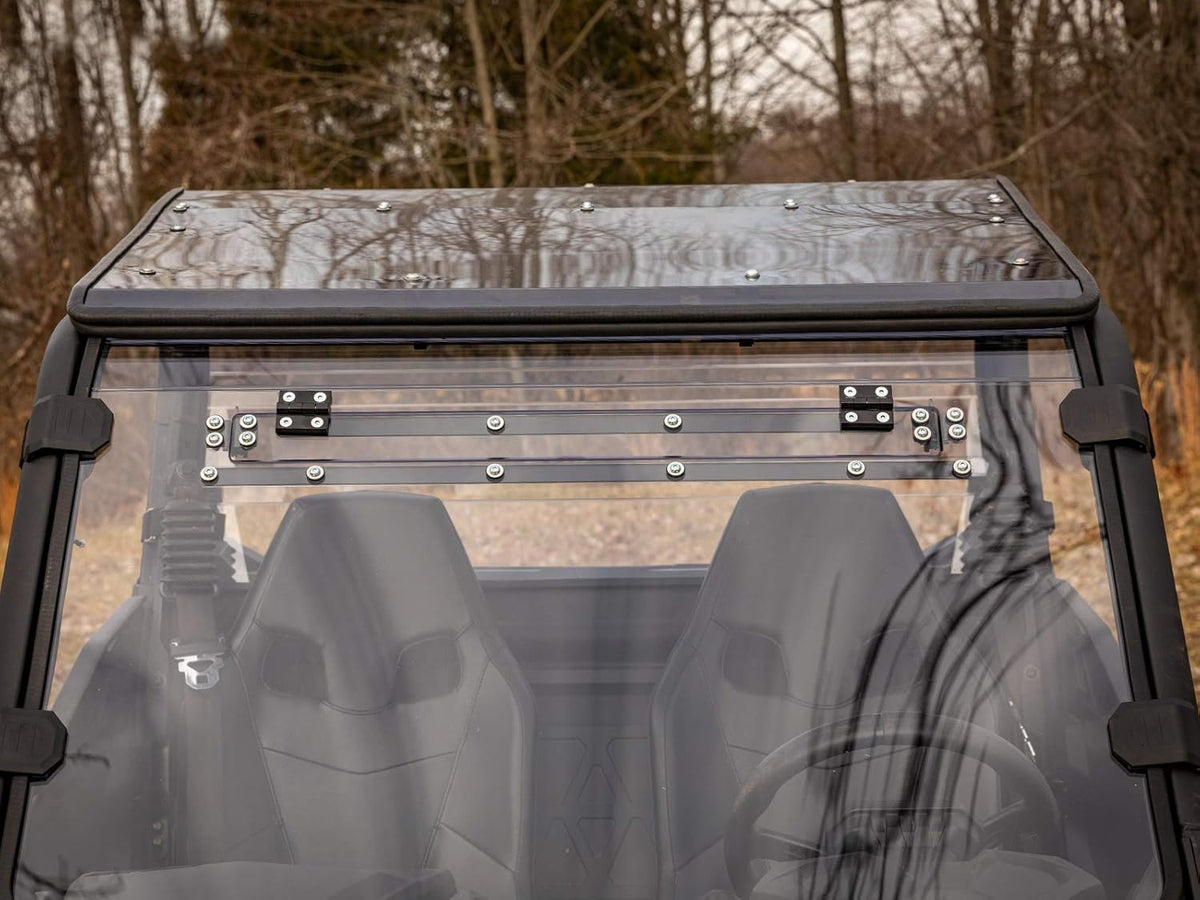 Heavy Duty Scratch Resistant Vented Full Windshield G265863