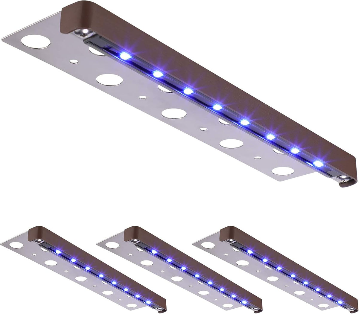 7 Inch 1.5W LED Low Voltage 2700K Soft White Paver Light, Pack of 4 T508