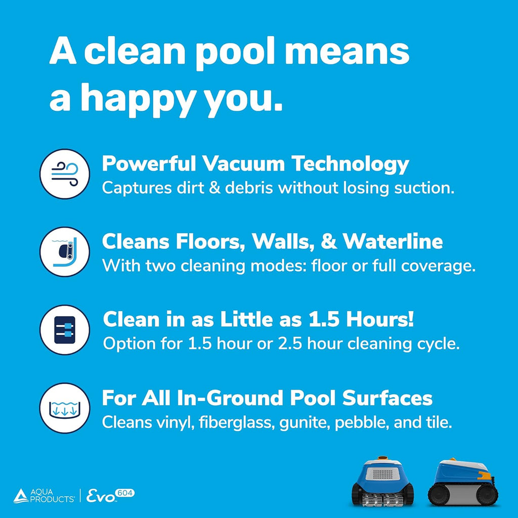 Robotic Pool Cleaner with 60ft Cable M449648