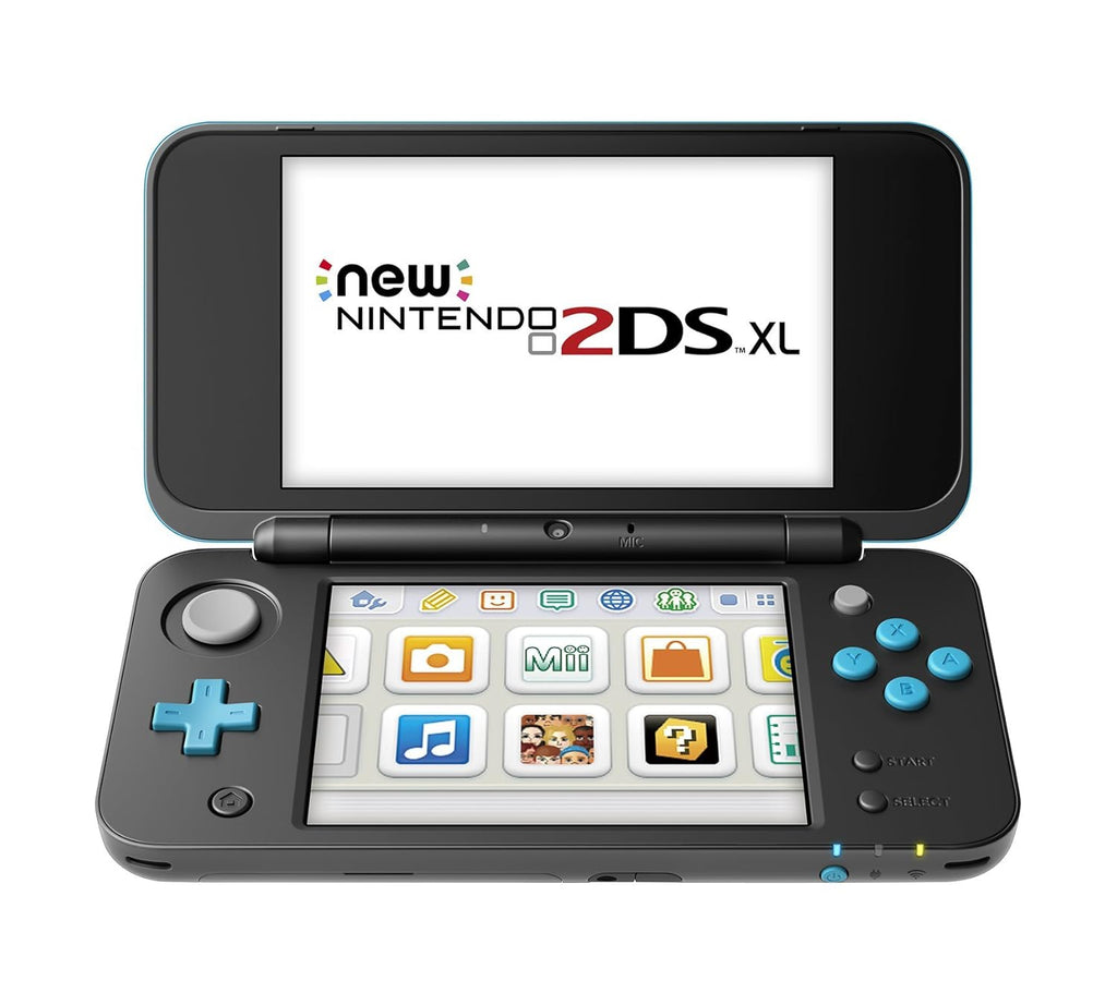 Black Turquoise Nintendo 2DS XL Q14088