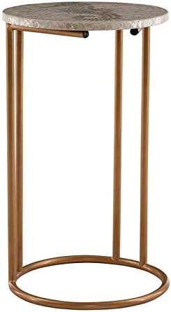 Gold Metal Accent C Table G536555