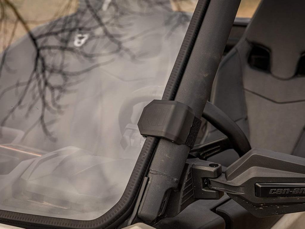 Heavy Duty Scratch Resistant Vented Full Windshield G265863