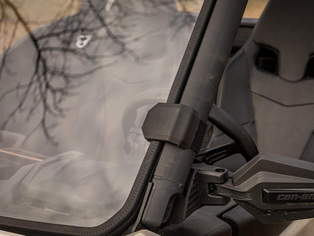 Heavy Duty Scratch Resistant Vented Full Windshield G265863