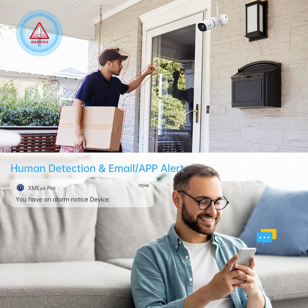1080P 8 Channel Wireless Security Camera System with 1TB Hard Drive K125692