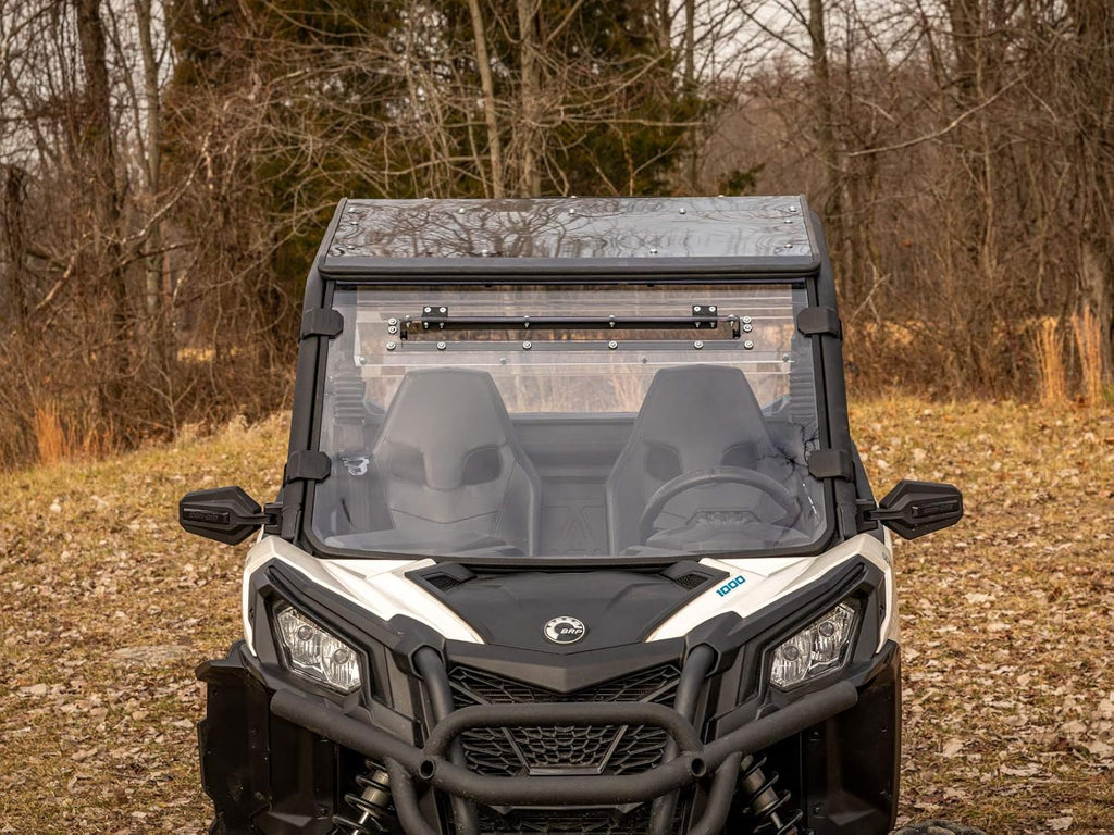 Heavy Duty Scratch Resistant Vented Full Windshield G265863