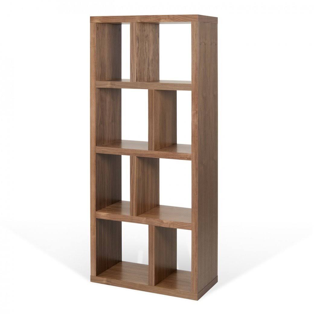 Walnut 4 Level Bookcase W82889