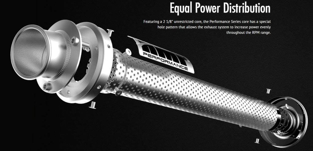 Brushed Slip On Exhaust I56091