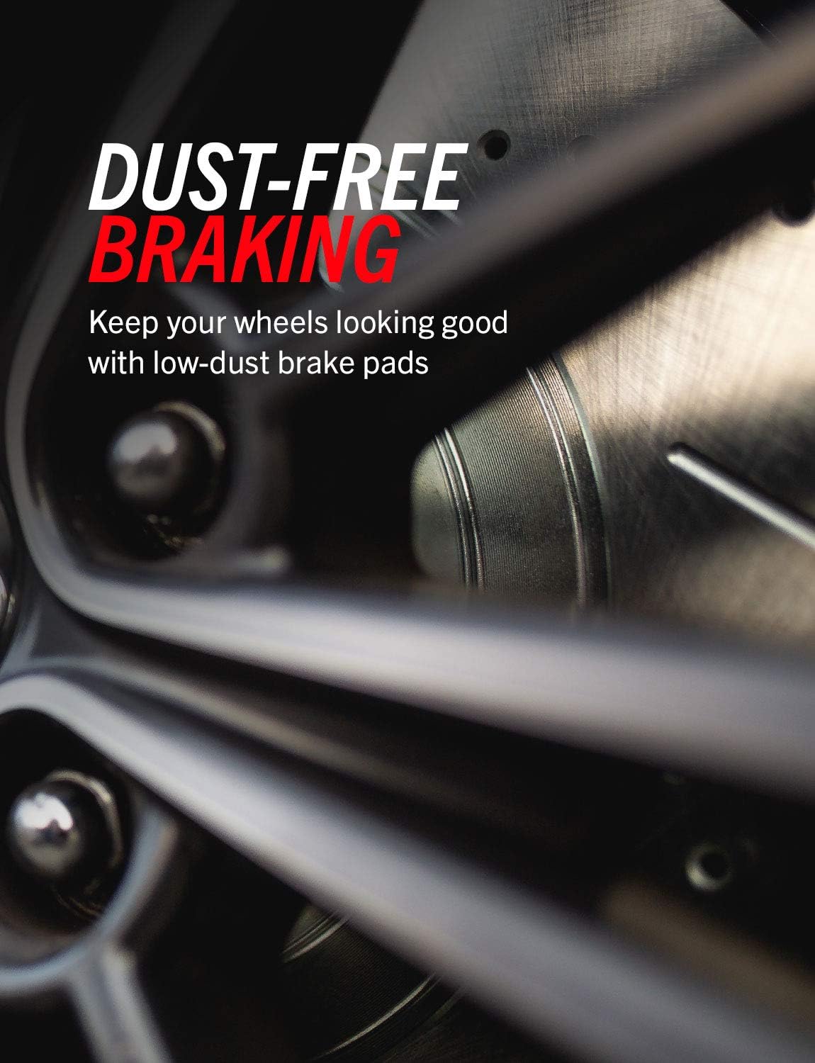 Front and Rear Carbon Fiber Brake Pads with Drilled & Slotted Brake Rotors Kit W53569