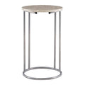 Silver Metal Accent C Table G196981